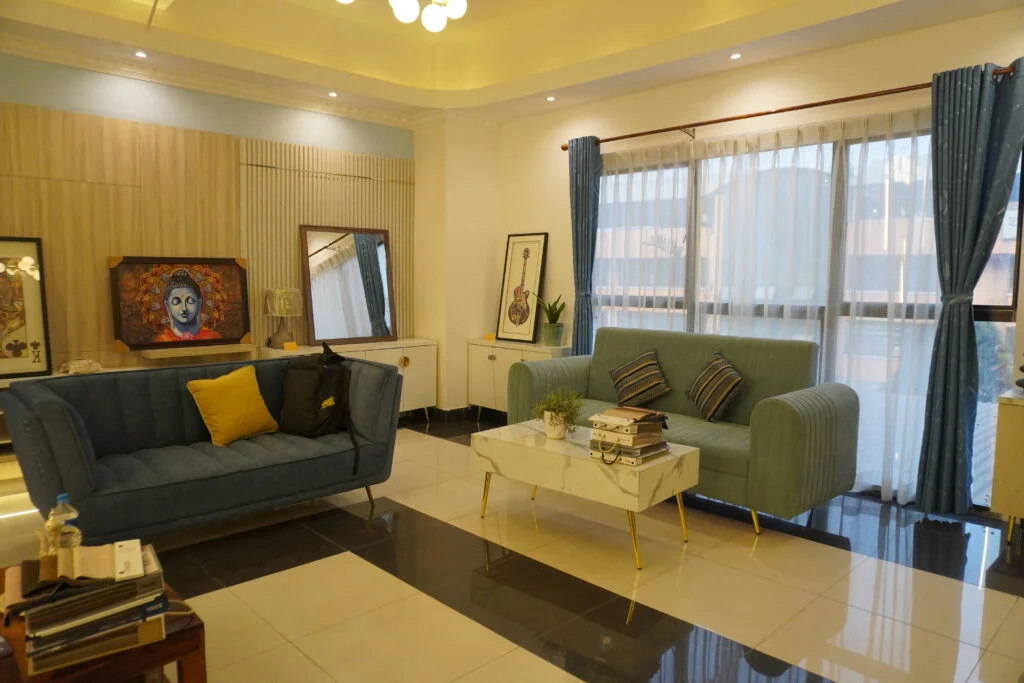 porcelain tile flooring